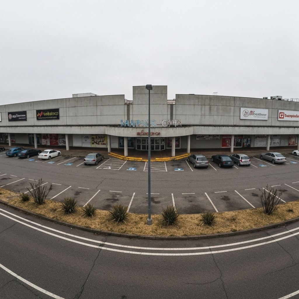 Shopping Mall - Surulere - Before painting